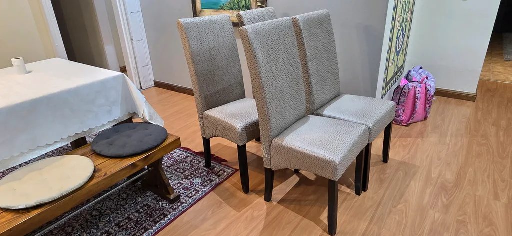 Dining Room Chairs – Leather Upholstered (Set of 4) photo 2